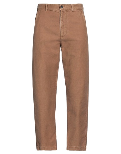 DRIES VAN NOTEN Casual pants Light brown 100% Cotton