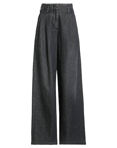 GOLDEN GOOSE Denim pants Black 87% Cotton, 13% Polyamide