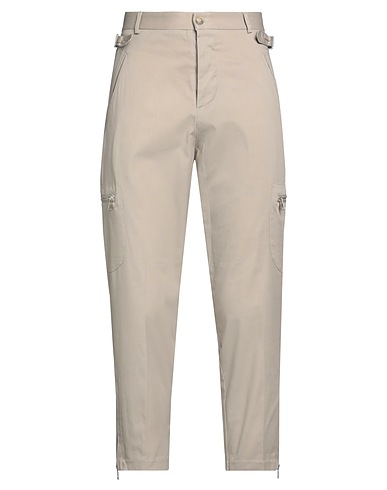 GAëLLE Paris Casual trouser Grey 97% Cotton, 3% Elastane