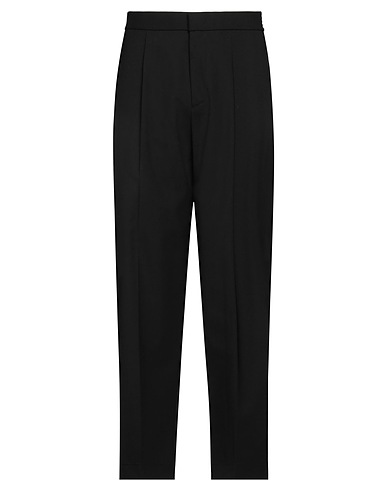 BONSAI Casual trouser Black 54% Polyacrylic, 44% Virgin Wool, 2% Elastane