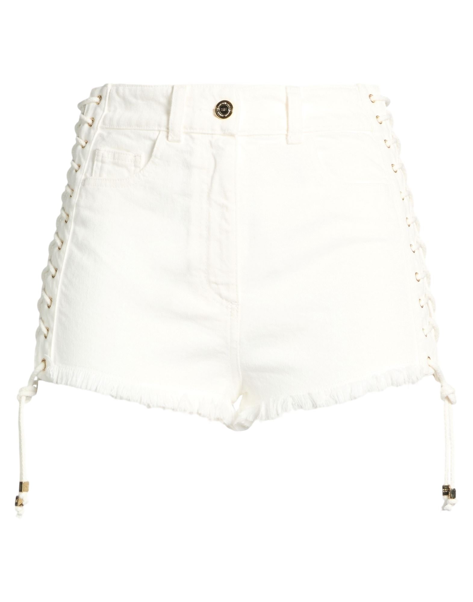 ELISABETTA FRANCHI - Denim shorts