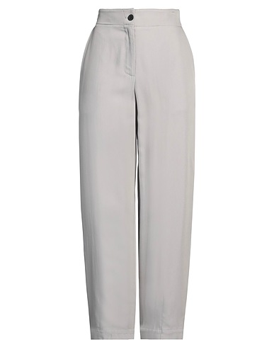 EMPORIO ARMANI Casual trouser Grey 67% Cupro, 33% Viscose, Polyester