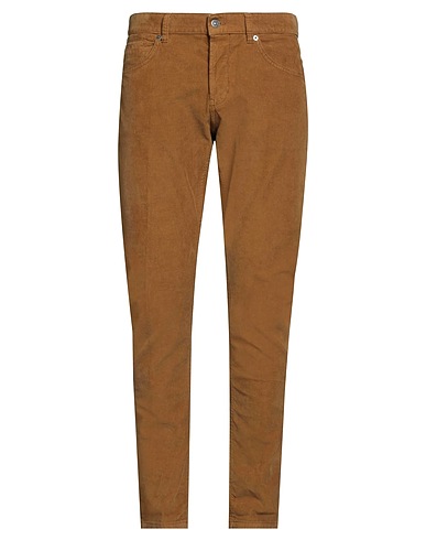DONDUP Casual trouser Camel 98% Cotton, 2% Elastane