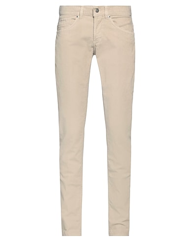 DONDUP Casual trouser Beige 98% Cotton, 2% Elastane