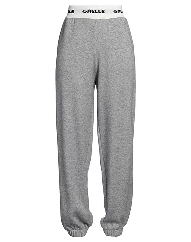 GAëLLE Paris Casual trouser Grey 45% Viscose, 36% Polyester, 19% Polyamide