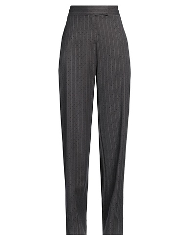 GAëLLE Paris Casual pants Grey 98% Polyester, 2% Elastane