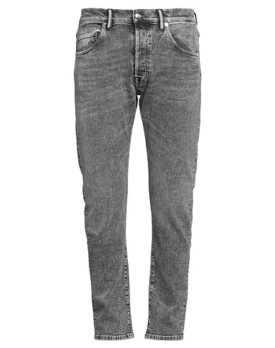 NINE IN THE MORNING Denim trousers Grey 98% Cotton, 2% Elastane