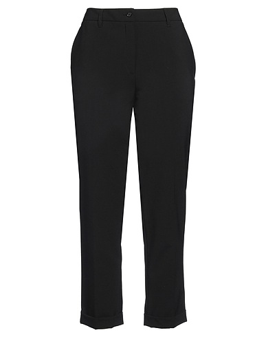 ASPESI Casual trouser Black 53% Polyester, 43% Virgin Wool, 4% Elastane