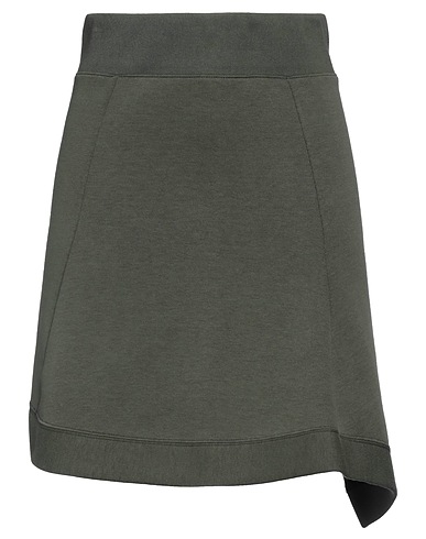 SACAI Mini skirt Military green 62% Cotton, 38% Polyester