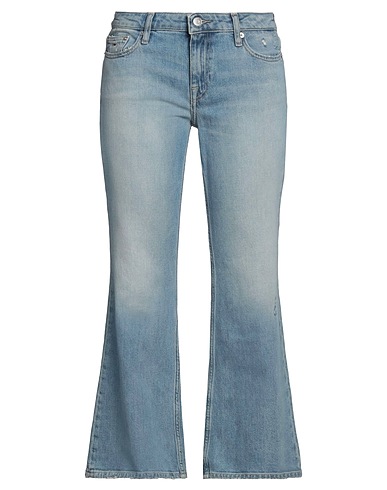 TOMMY JEANS Denim trousers Blue 99% Cotton, 1% Elastane