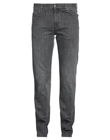 ZEGNA Pantalones vaqueros Gris 97% Algodón, 3% Elastán