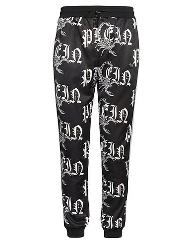 PHILIPP PLEIN Casual trouser Black 100% Polyester