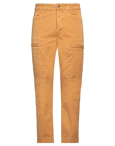BARMAS Casual trouser Mustard 97% Cotton, 3% Elastane
