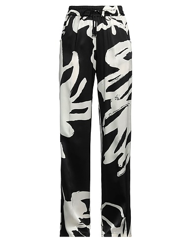 KITON Casual trouser Black 100% Silk