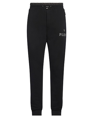PHILIPP PLEIN Casual trouser Black 88% Cotton, 12% Polyester