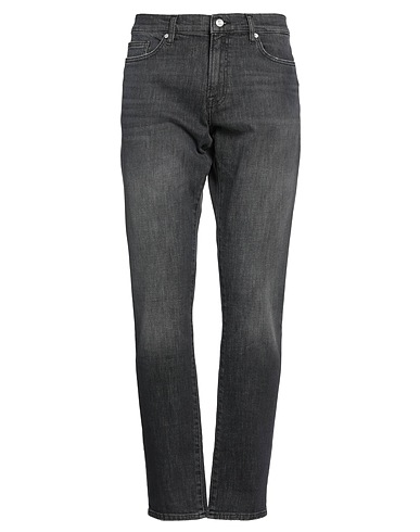 FRAME Denim trousers Black 70% Cotton, 24% Recycled cotton, 5% Recycled polyester, 1% Elastane