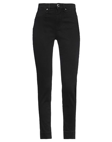 PINKO Denim pants DENIM Black 80% Cotton, 9% Elastomultiester, 8% Lyocell, 3% Elastane