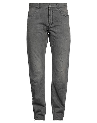 GIVENCHY Denim pants Grey 97% Cotton, 3% Elastane