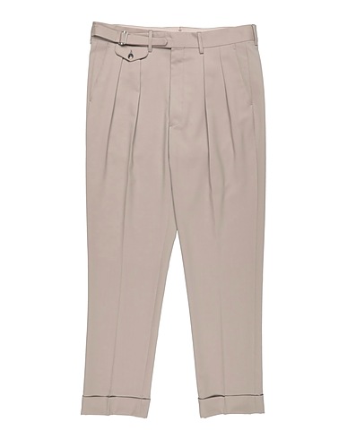 LARDINI Casual pants Sand 100% Wool