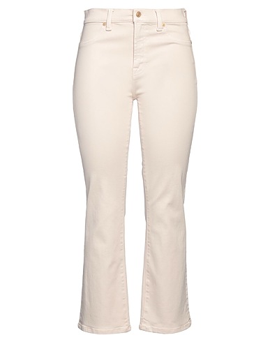 7 FOR ALL MANKIND Pantaloni jeans Beige 71% Cotone, 20% Viscosa, 7% Elastomultiestere, 2% Elastan