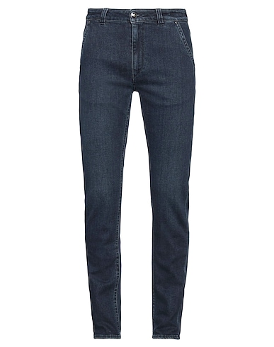BARMAS Denim trousers Blue 93% Cotton, 6% Cashmere, 1% Elastane