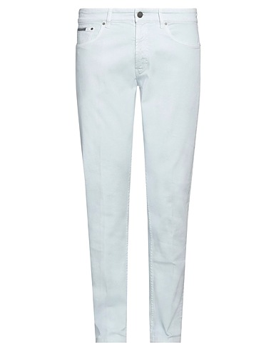 LARDINI Denim pants 98% Cotton, 2% Elastane