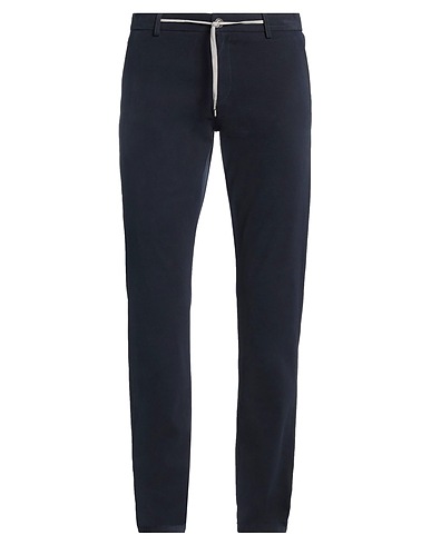 CANALI Casual pants Midnight blue 98% Cotton, 2% Elastane