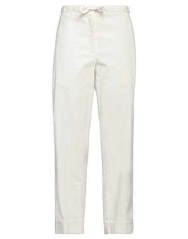 JIL SANDER+ Pantalone Bianco 100% Cotone