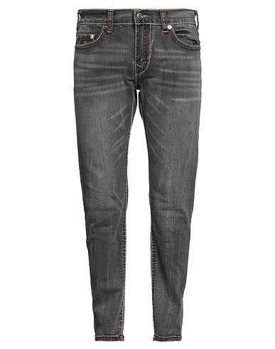 TRUE RELIGION Denim trousers Black 69% Cotton, 26% Polyester, 3% Other Fibres, 2% Elastane