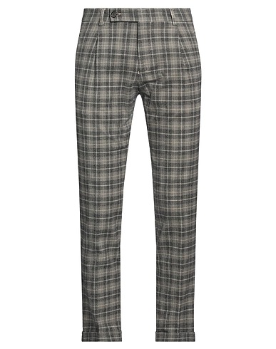 BERWICH Casual trouser Grey 71% Cotton, 27% Polyester, 2% Elastane