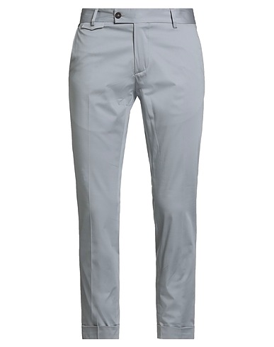 MESSAGERIE Casual pants PATRIZIO PISCAGLIA Grey 100% Cotton