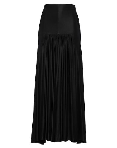 RABANNE Langer Rock Schwarz 90% Viskose, 10% Elastan