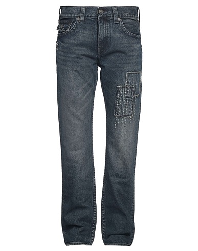 TRUE RELIGION Denim trousers Blue 90% Cotton, 10% Rayon