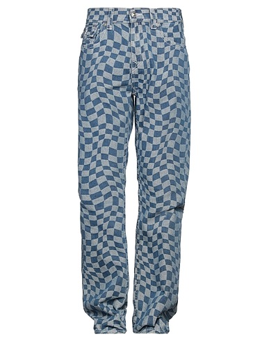 TRUE RELIGION Denim pants Blue 53% Cotton, 28% Polyester, 19% Rayon
