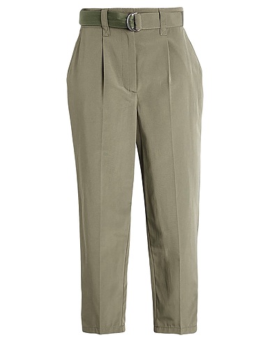 MAX&Co. Casual pants PISTOIA
 Military green 57% Polyester, 43% Cotton