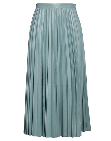 DESA 1972 Maxi Skirts Slate blue 100% Leather