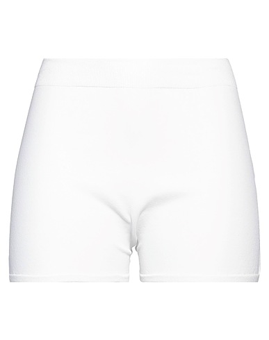 MCQUEEN Shorts & Bermuda White 83% Viscose, 17% Polyester