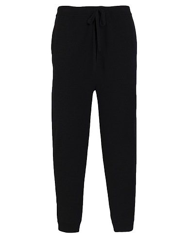 VALENTINO GARAVANI Casual trouser Black Virgin Wool, Cashmere