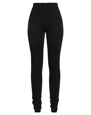 RICK OWENS Leggings Noir 97% Laine, 2% Polyamide, 1% Élasthanne