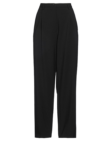 ASPESI Casual trouser Black 53% Polyester, 43% Virgin Wool, 4% Elastane