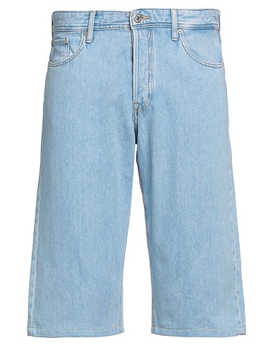 JACK & JONES Denim shorts Blue 100% Cotton