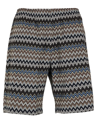 MISSONI Shorts & Bermuda Nero 100% Cotone