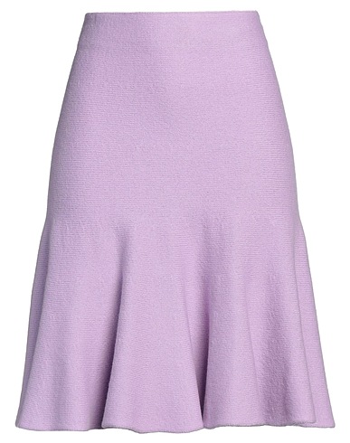 JIL SANDER ミニスカート ライラック ウール 100%
