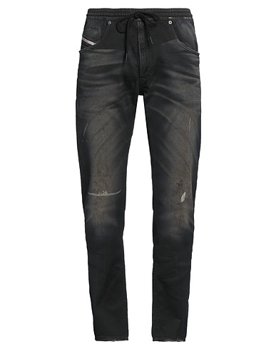 DIESEL Denim trousers Black 90% Cotton, 8% Polyester, 2% Elastane