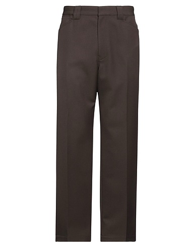 LEMAIRE Casual trouser Dark brown 67% Polyester, 33% Wool