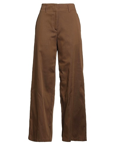 FORTE_FORTE Pantalone Khaki 60% Cotone, 40% Poliammide