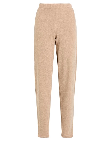 HANRO Casual trouser Beige 73% Cotton, 20% Polyester, 3% Acrylic, 2% Viscose, 2% Elastane