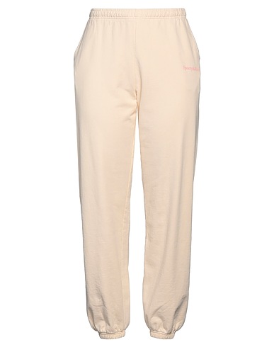 SPORTY & RICH Casual trouser Beige 100% Cotton