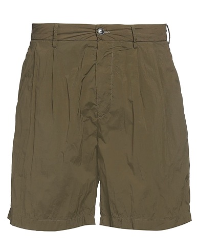 CELLAR DOOR Shorts & Bermuda Military green 100% Polyamide