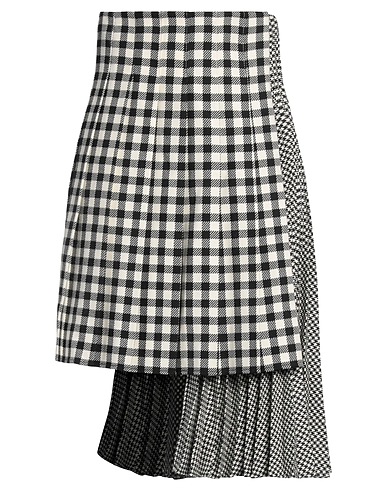 DIOR Midi skirt Black 100% Virgin Wool